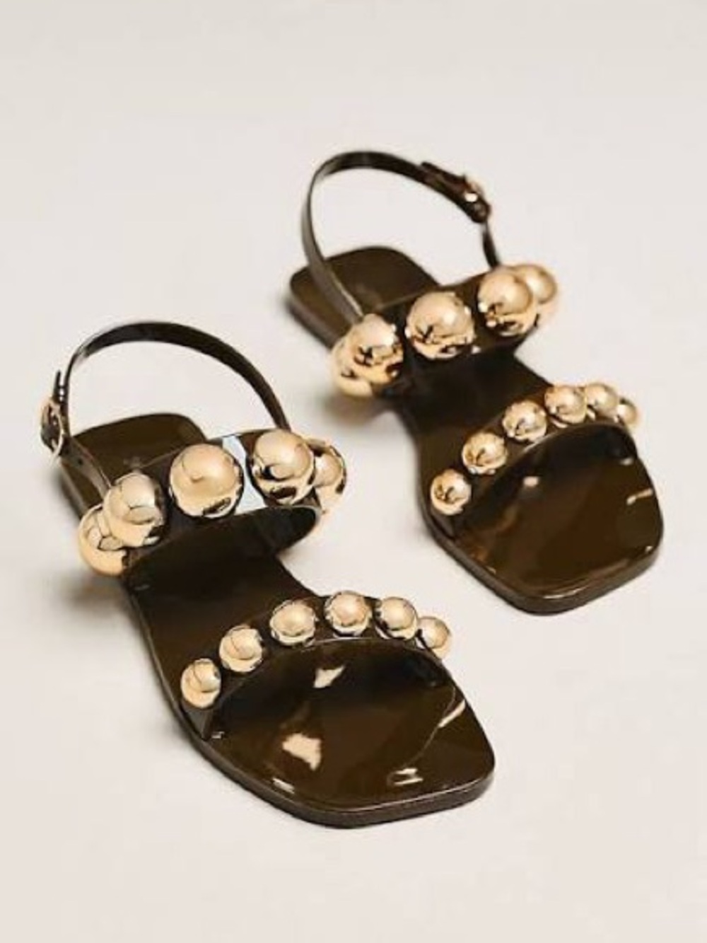 Jeffrey Campbell Gum Drop Studded Jelly Sandals